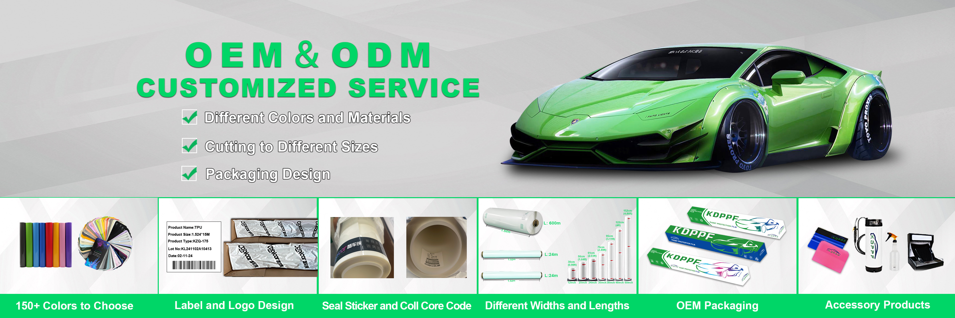 Qualität Glanzfarbschutzfolie usine